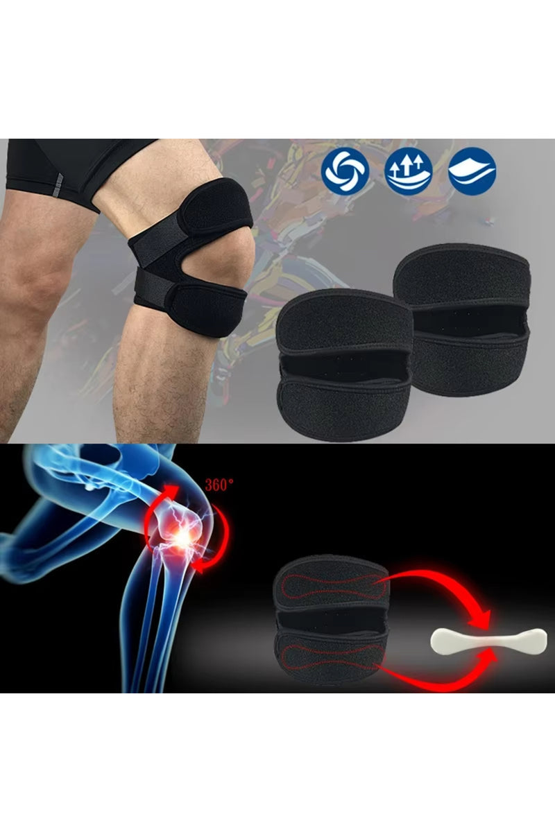 Ayarlanabilir Patella Destekli Sporcu Dizliği — Koşu ve Fitness
