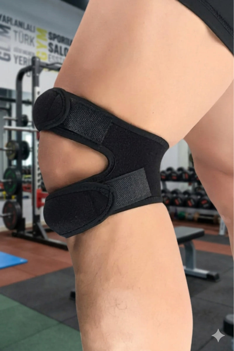 Patella Destekli Sporcu Dizliği — 2'li Paket, Koşu ve Fitness